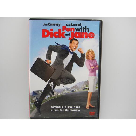 Fun with Dick and Jane DVD, Jim Carrey & Téa Leoni, 2005, special features - Picture 1 of 3